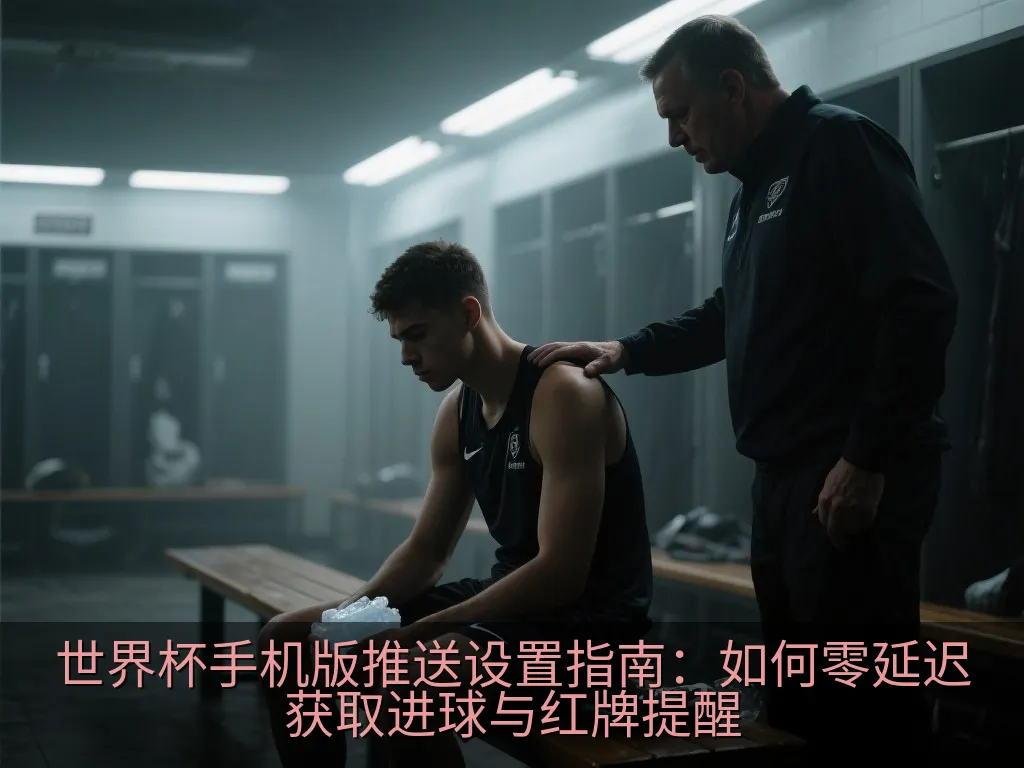 智能手机屏幕上显示的足球比赛实时统计数据图表